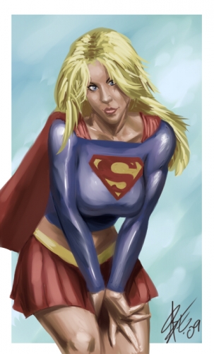 Supergirl by Blakeinobi